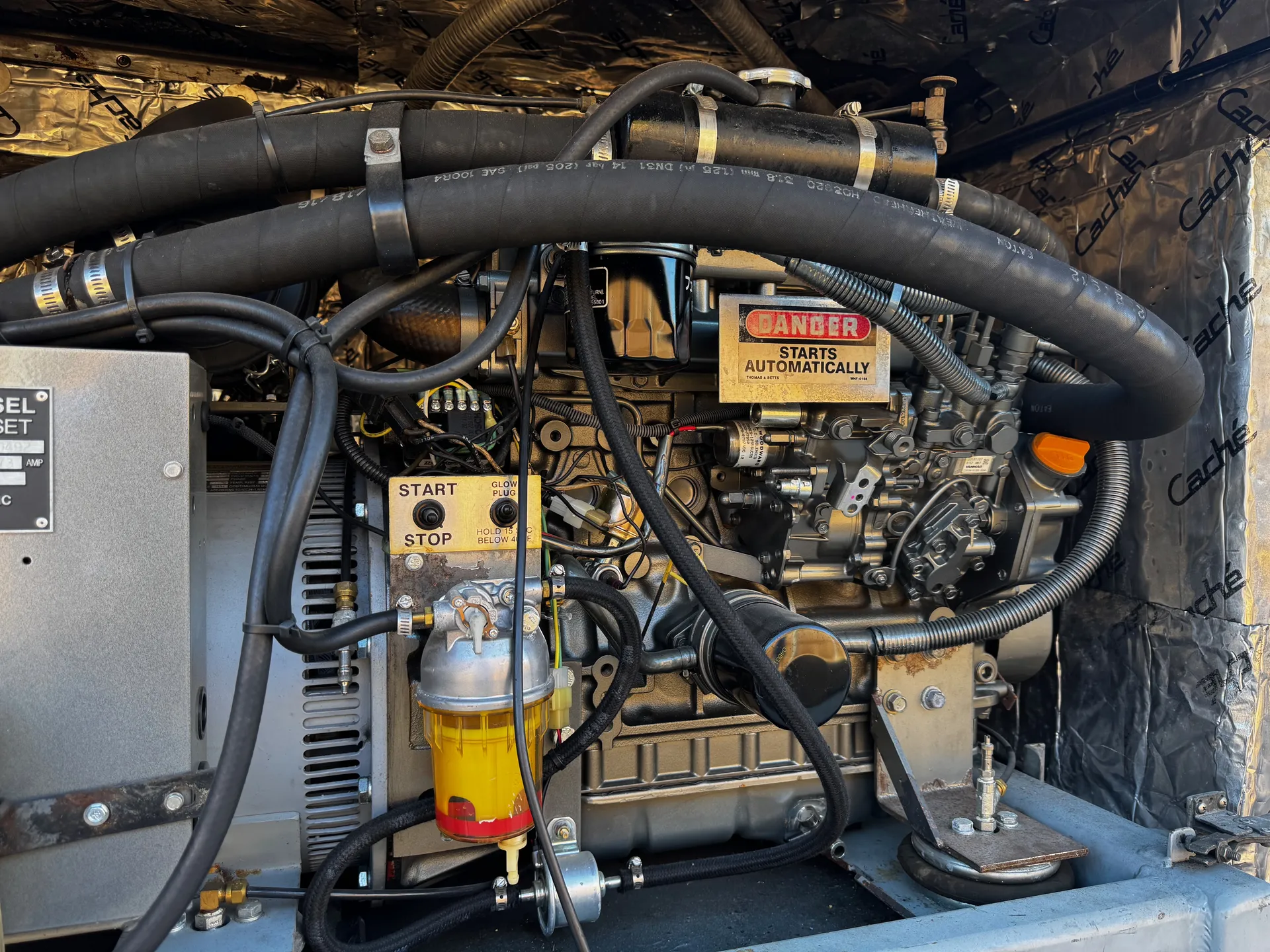 Generator controls with auto-start capability