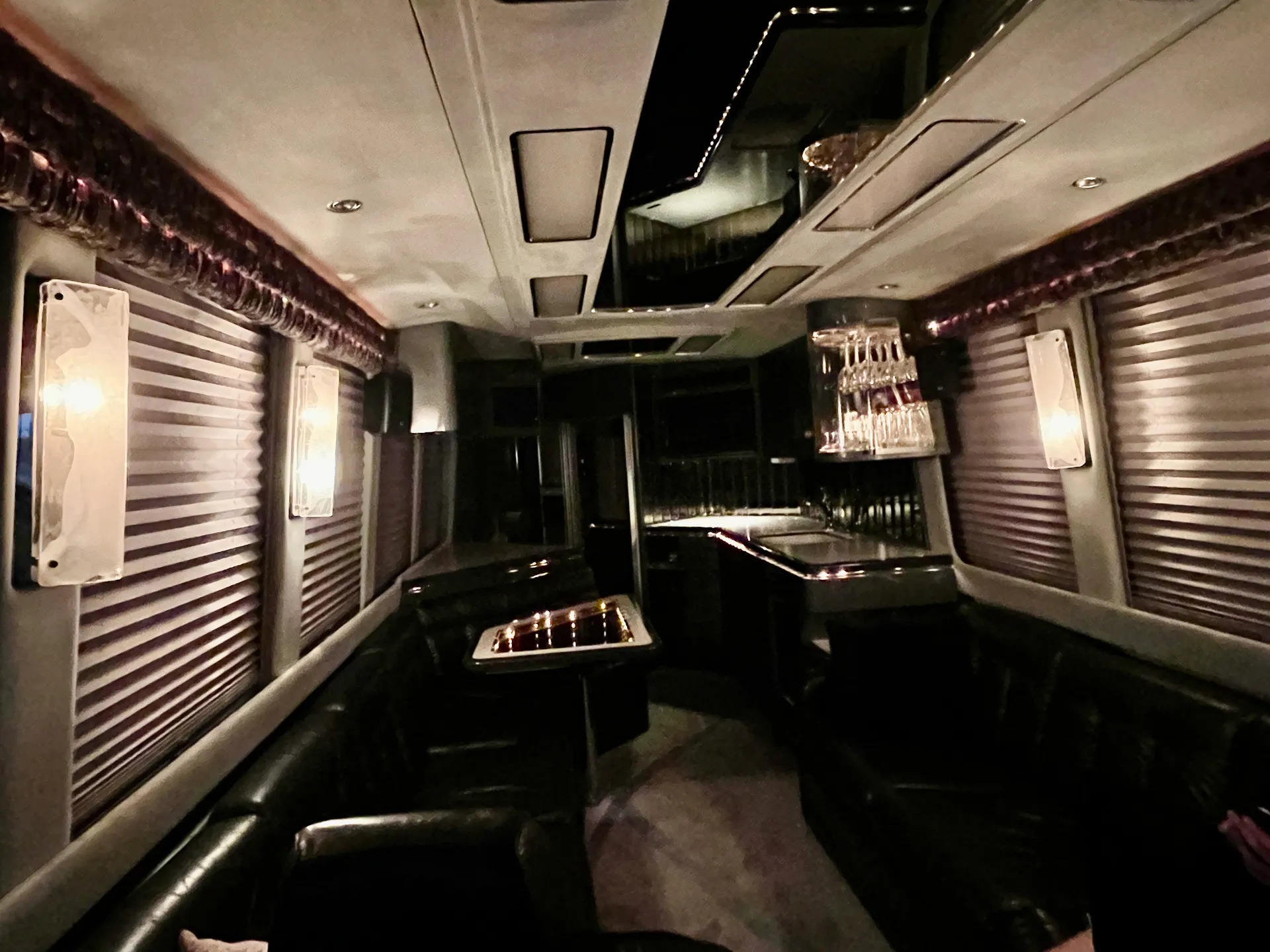 Evening ambiance with wall sconce lighting